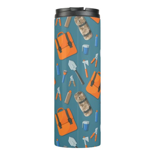 Aangepaste naam Outdoor Gear Pattern Thermosbeker (Achterkant)