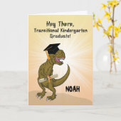 Aangepaste naam Overgangskleuterschool Afstuderen Kaart (Gele Bloem)