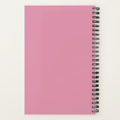 Aangepaste naam Paars Bullet Journal Notitieboek (Achterkant)