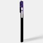 Aangepaste naam Paars Night Sky Forest Milky Way H Case-Mate iPhone Case (Achterkant / Links)