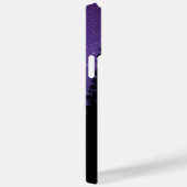 Aangepaste naam Paars Night Sky Forest Milky Way H Case-Mate iPhone Case (Achterkant / Rechts)