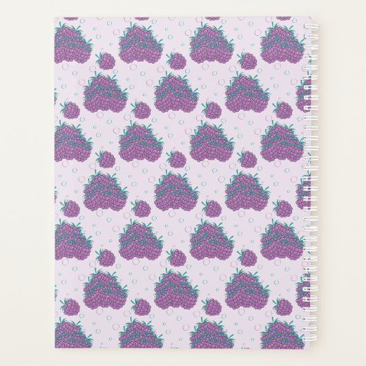 Aangepaste naam Paarse bessen Planner (Achterkant)