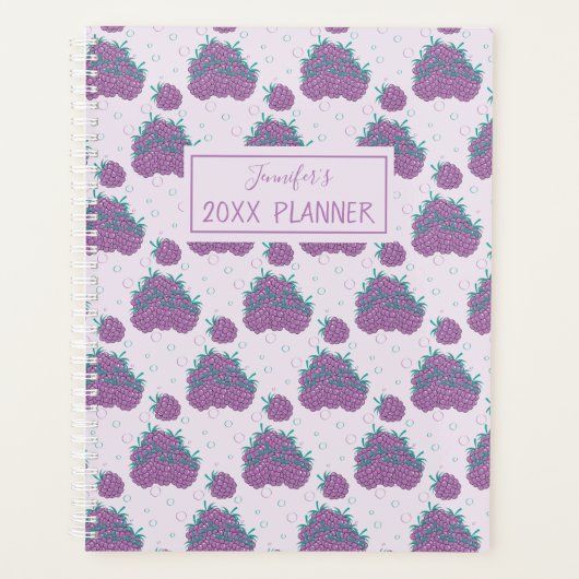Aangepaste naam Paarse bessen Planner (Voorkant)