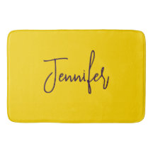 Aangepaste naam paarse tekst geel