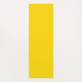 Aangepaste naam paarse tekst geel yogamat (Achterkant)