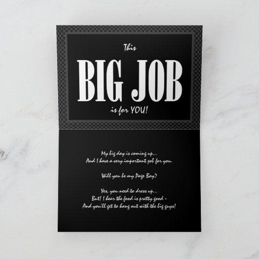 Aangepaste naam PAGE BOY uitnodiging template - GR (Binnen)