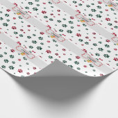 Aangepaste naam: pagina's en Botten verven Cadeaupapier (Hoek)