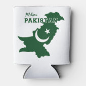 Aangepaste naam Pakistan Blikjeskoeler (Voorkant)