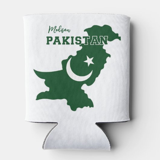 Aangepaste naam Pakistan Blikjeskoeler (Achterkant)