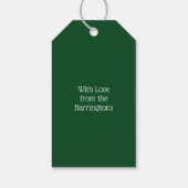 Aangepaste naam Pakistan Cadeaulabel (Achterkant)