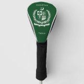 Aangepaste naam Pakistan Golfheadcover (Voorkant)