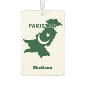 Aangepaste naam Pakistan Luchtverfrisser (Achterkant)