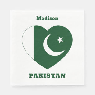 Aangepaste naam Pakistan Servet