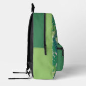 Aangepaste naam Palm Leaves Bedrukte Rugzak (Links)