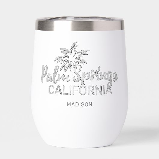 Aangepaste naam Palm Springs California (Achterkant)