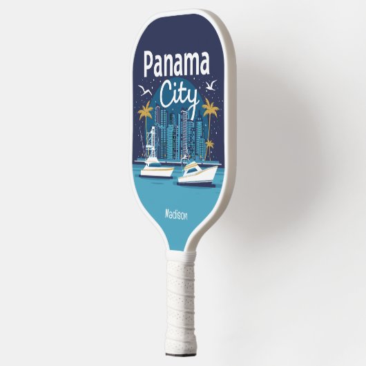 Aangepaste naam Panama City Pickleball Paddle (Links)