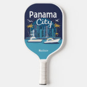 Aangepaste naam Panama City Pickleball Paddle (Achterkant)
