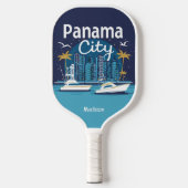 Aangepaste naam Panama City Pickleball Paddle (Voorkant)