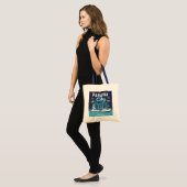 Aangepaste naam Panama City Tote Bag (Voorkant (model))