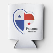Aangepaste naam Panama Love Blikjeskoeler (Voorkant)