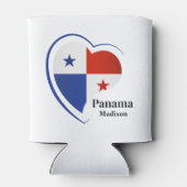 Aangepaste naam Panama Love Blikjeskoeler (Achterkant)