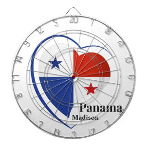 Aangepaste naam Panama Love Dartbord