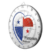 Aangepaste naam Panama Love Dartbord (Voorkant Rechts)