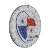 Aangepaste naam Panama Love Dartbord (Voorkant Links)