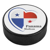 Aangepaste naam Panama Love Hockey Puck (3/4)
