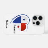 Aangepaste naam Panama Love iPhone Hoesje (Achterkant horizontaal)