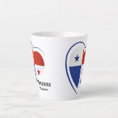Aangepaste naam Panama Love Latte Mok (Voorkant)
