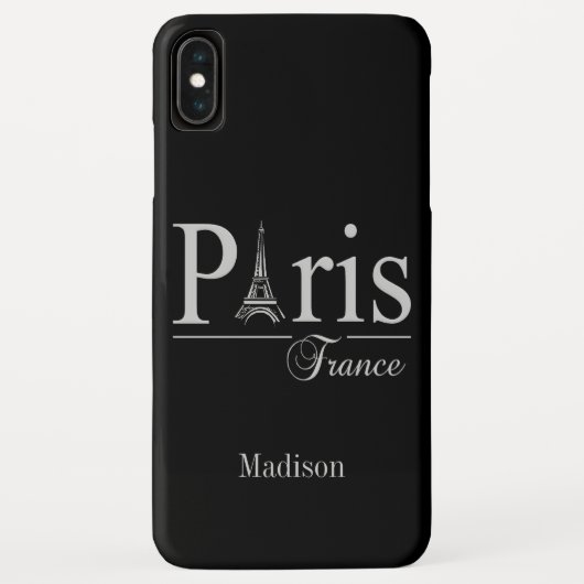 Aangepaste naam Parijs Frankrijk telefoongesprekke Case-Mate iPhone Case (Achterkant)