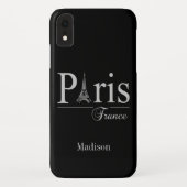 Aangepaste naam Parijs Frankrijk telefoongesprekke Case-Mate iPhone Case (Achterkant)