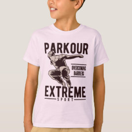Aangepaste naam PARKOUR-shirten en -jassen T-shirt