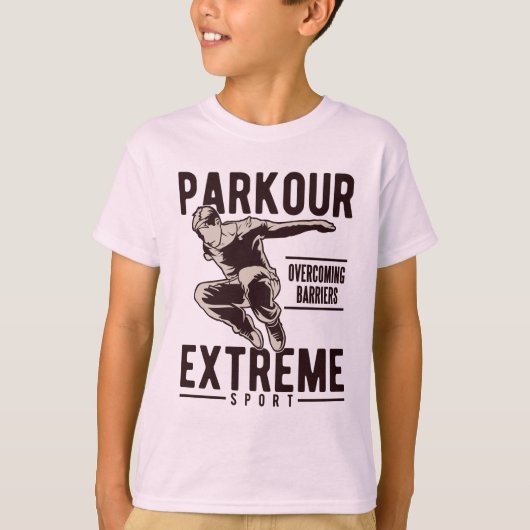 Aangepaste naam PARKOUR-shirten en -jassen T-shirt (Voorkant)