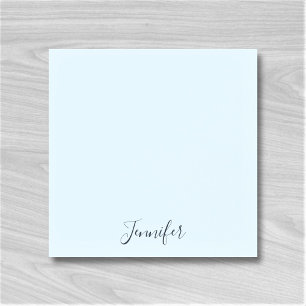 Aangepaste naam Pastel Blauw Aangepaste notities v Post-it® Notes
