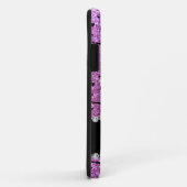 Aangepaste naam pastel paarse glitter cheerlead Case-Mate iPhone case (Achterkant/rechts)