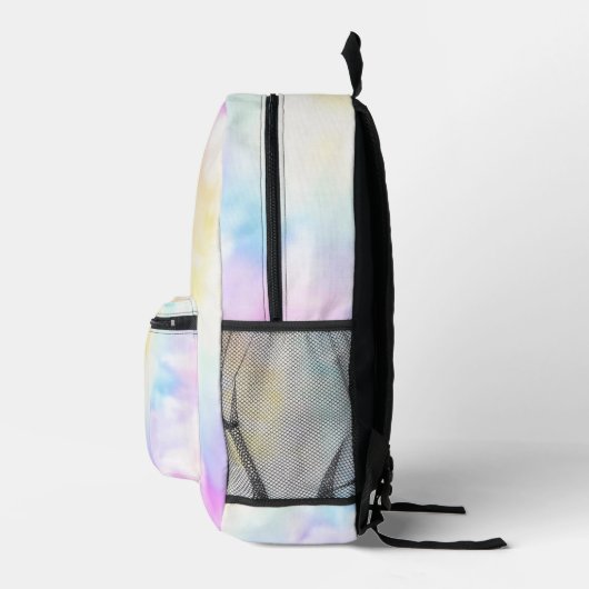 Aangepaste naam Pastel Tie Dye Rugzak (Rechts)