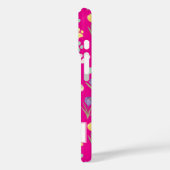 Aangepaste naam Paw Print & Hearts Telefoonhoesje Case-Mate iPhone Case (Achterkant / Links)