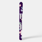 Aangepaste naam Paw Print & Hearts Telefoonhoesje Case-Mate iPhone Case (Achterkant / Rechts)