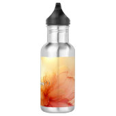Aangepaste Naam Peach Raspberry Bloemen Alcohol In Waterfles (Rechts)