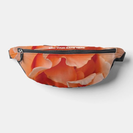 Aangepaste naam  PEACH ROOS Fanny Pack Heuptasje (Liggend)