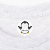 Aangepaste naam Penguins Labels (Aangebracht)