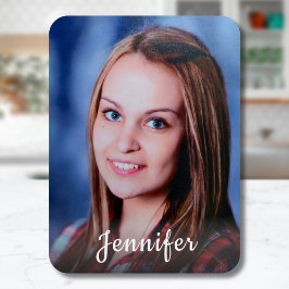 Aangepaste naam Persoonlijke foto Magneet