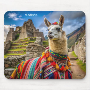 Aangepaste naam Peru Llama Muismat