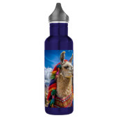 Aangepaste naam Peru Llama Waterfles (Links)
