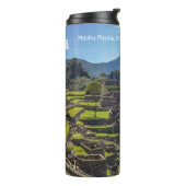Aangepaste naam Peru Machu Picchu Thermosbeker (Gedraaid links)