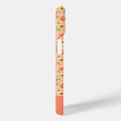 Aangepaste naam perzikpatroon Case-Mate iPhone case (Achterkant / Rechts)