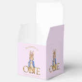 Aangepaste Naam Peter 1e Verjaardag Dank u Bedankdoosjes (Geopend)