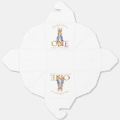 Aangepaste Naam Peter 1e Verjaardag Dank u Bedankdoosjes (Ongevouwen)